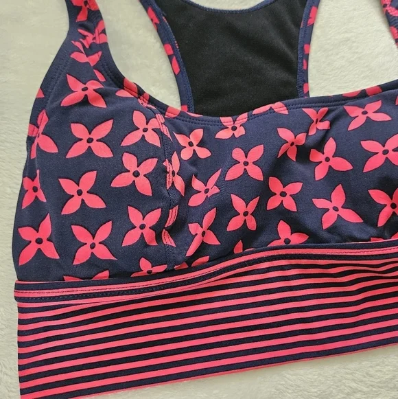 Beach House Darcy Racerback Underwire Bikini Top - Cape May Size 6 - Picture 4 of 8